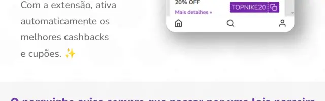 Uma Extensão do Chrome para Ganhar Dinheiro de Volta nas Suas Compras em Portugal